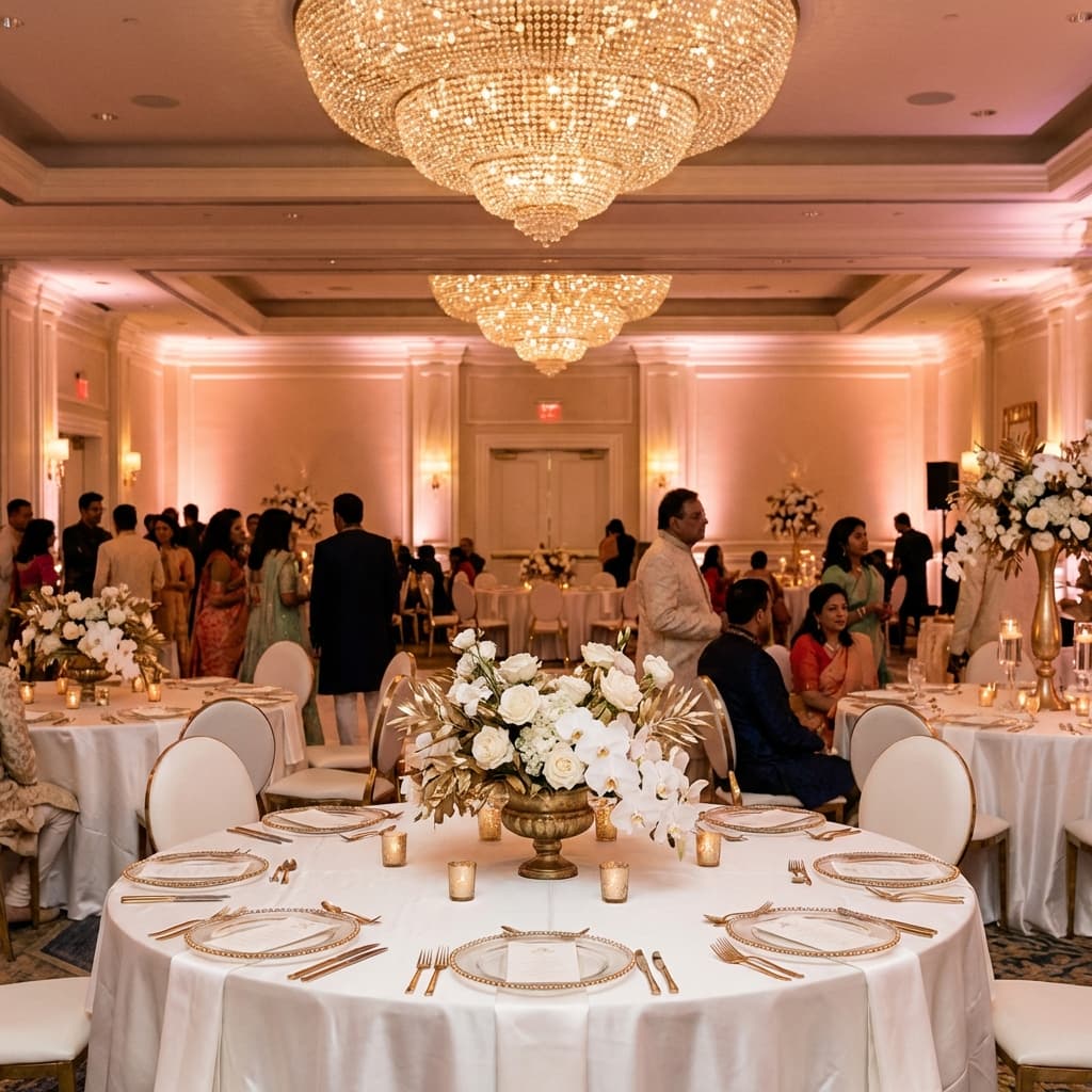 Reception decor